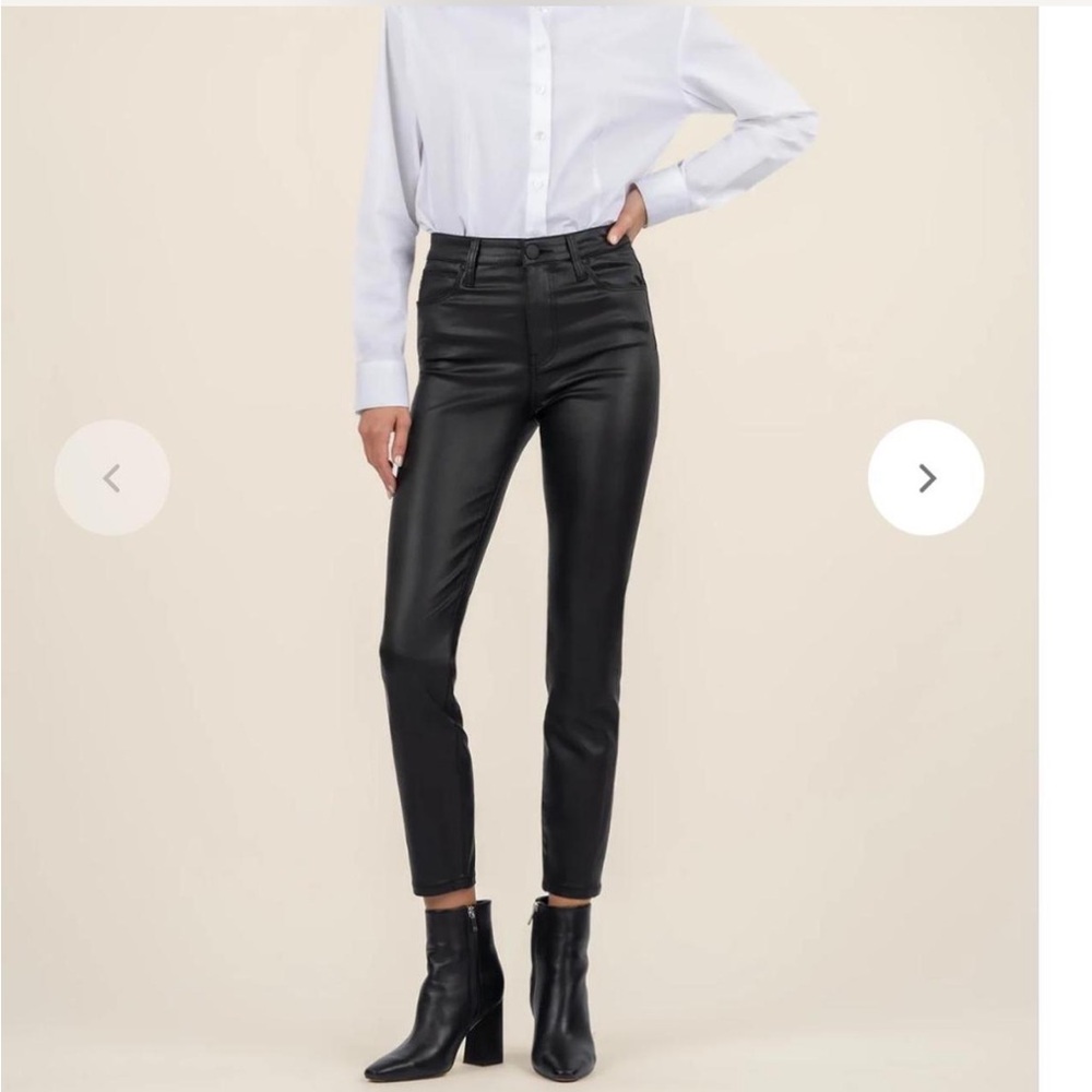 KUT black leather pants